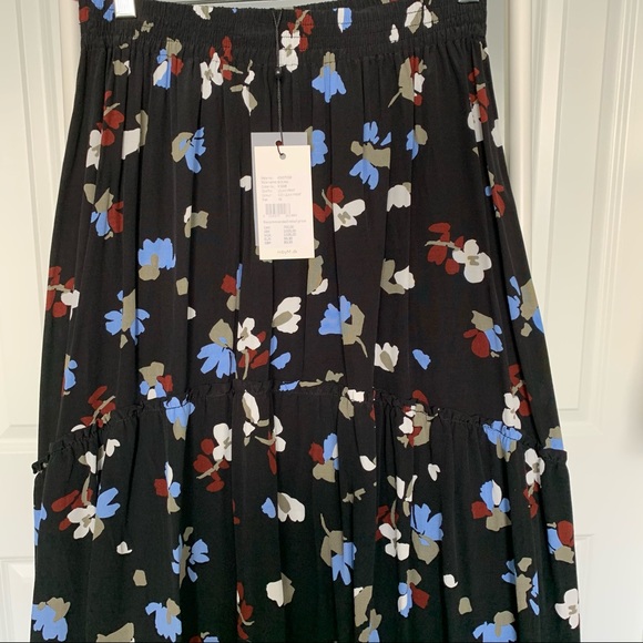 Floral high-low maxi skirt - Picture 3 of 4